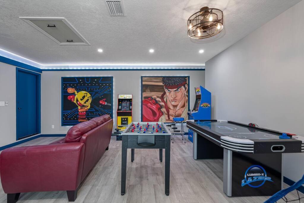 13 Mins From Disney Arcade, Private Pool, & Themed Rooms Orlando Eksteriør billede