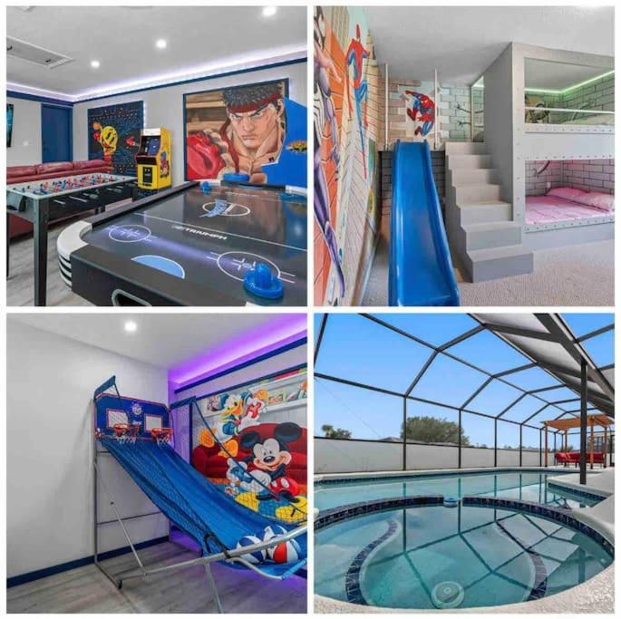 13 Mins From Disney Arcade, Private Pool, & Themed Rooms Orlando Eksteriør billede